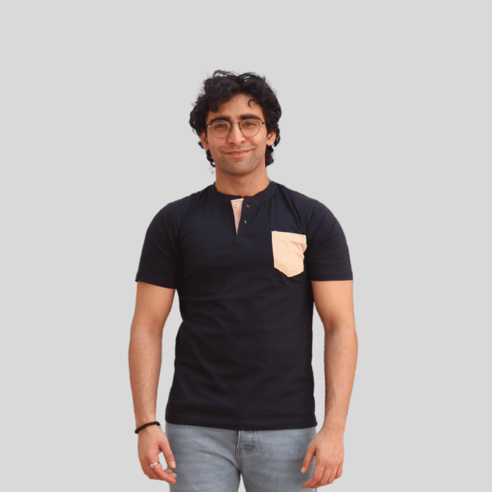 Denimals Contrast Henley