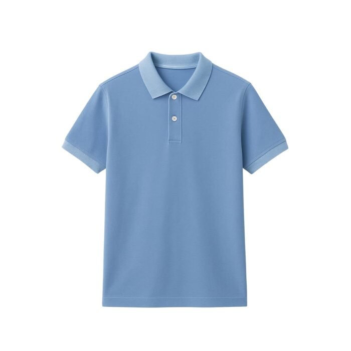 Premium Sky-Blue Polo Shirt