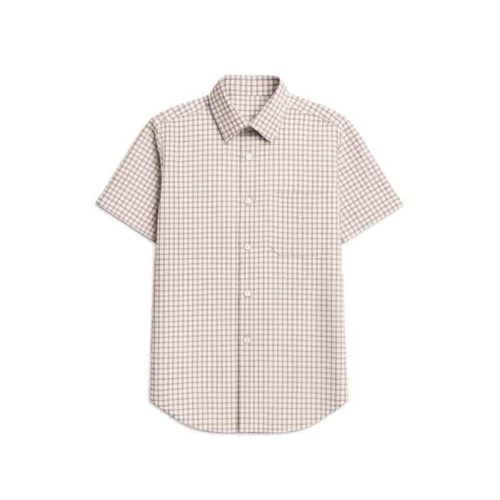 Premium Half Sleeves Casual Check Shirt